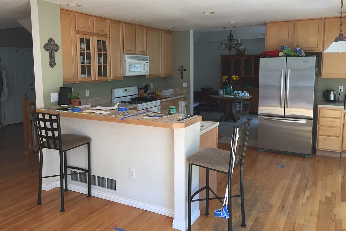 old kitchen