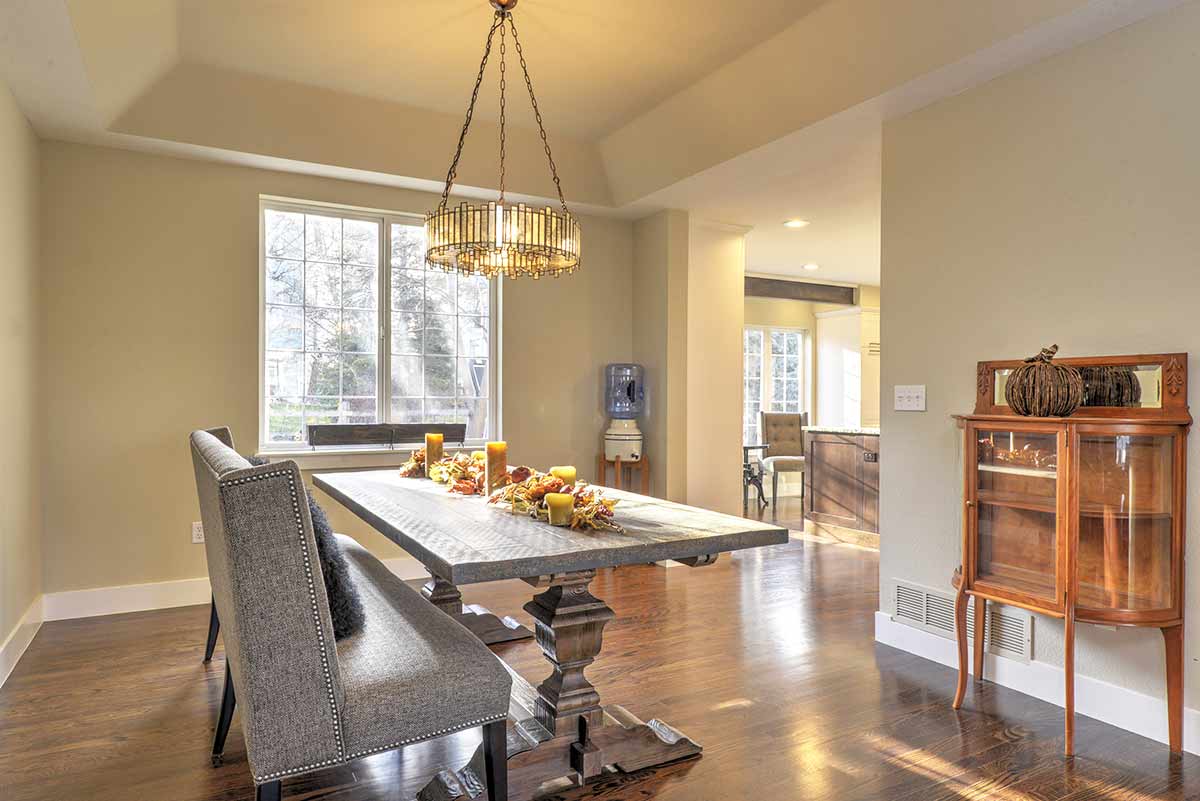 new dining area