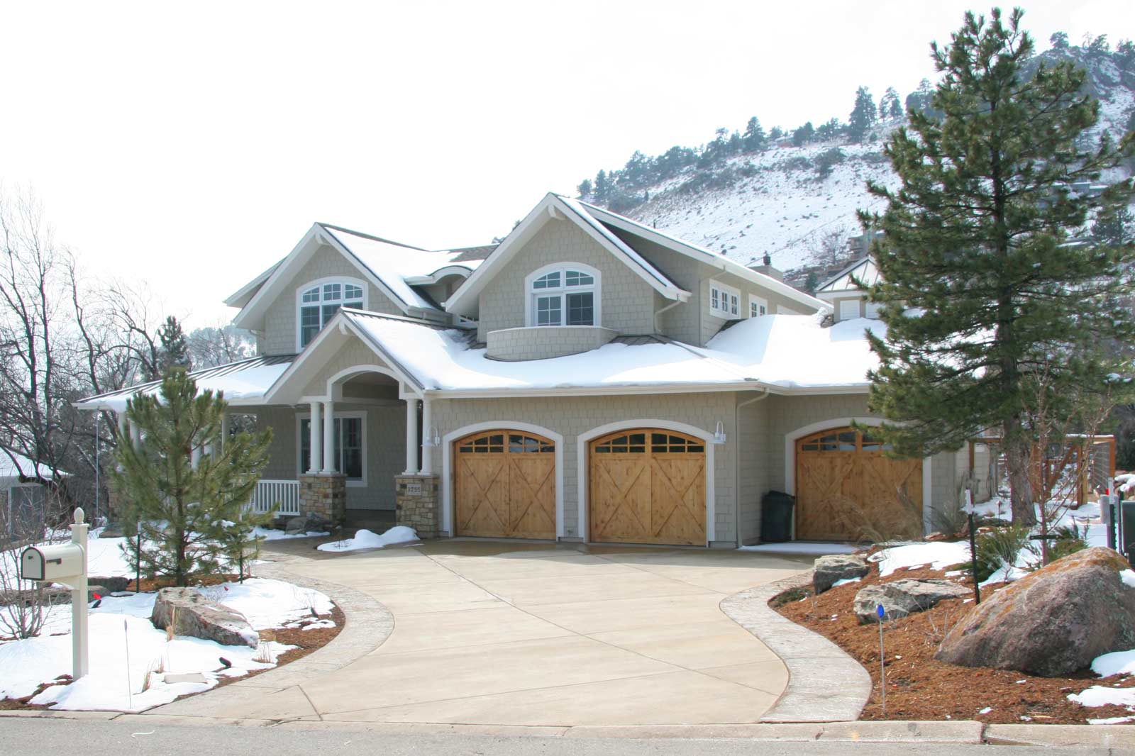 Boulder mountain home