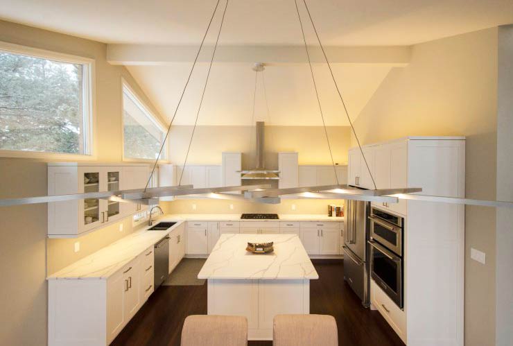 new remodeled kitchen